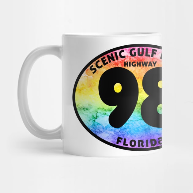 Scenic Gulf Drive Highway 98 Destin Beach Florida Palms Panhandle Emerald Coast by TravelTime